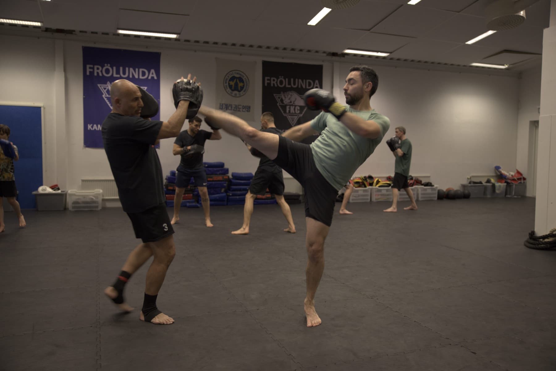 Taekwondo kamp på Tao Kampsportcenter i Göteborg